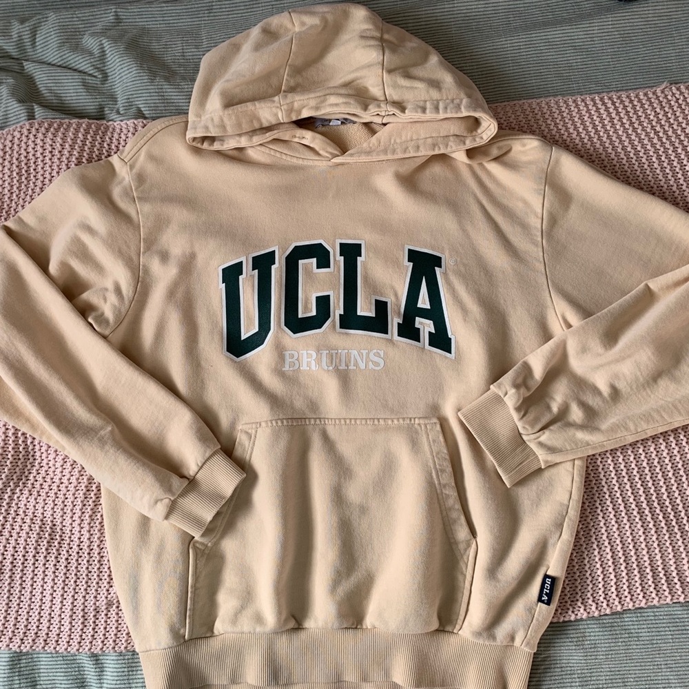 Vintage UCLA Yellow & Green Hoodie